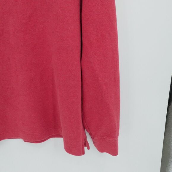 Polo Ralph Lauren Sweater Mens XXL Red 1/4 Zip Mock Neck Preppy Golf Dad - Picture 4 of 13